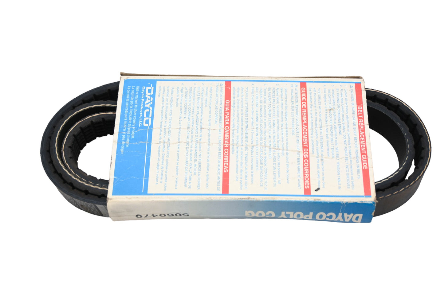 Dayco 5060470, 6PK1195 Poly Rib Belt NOS