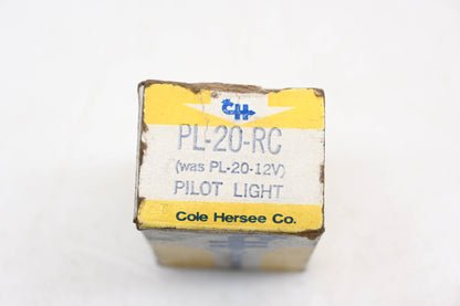 Cole Hersee PL-20-RC, PL-20-12V Pilot Light NOS