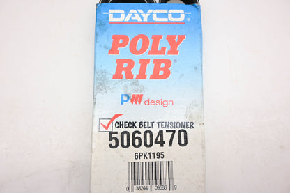 Dayco 5060470, 6PK1195 Poly Rib Belt NOS