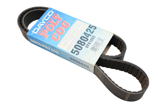 Dayco 5080425, 8PK1080 Poly Cog Belt NOS