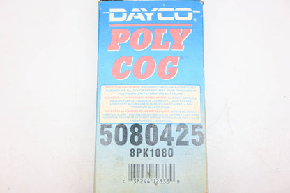 Dayco 5080425, 8PK1080 Poly Cog Belt NOS