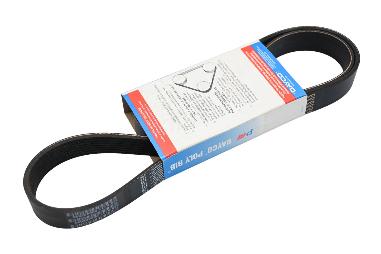 Dayco 5080525, 8PK1335 Gold Label Poly Rib Belt NOS