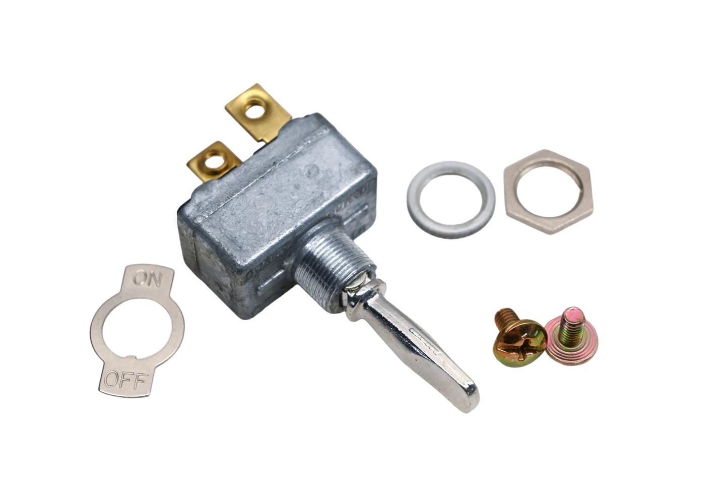 Pollak 34-222EP On-Off 50Amp 12-24VDC Toggle Switch Kit NOS