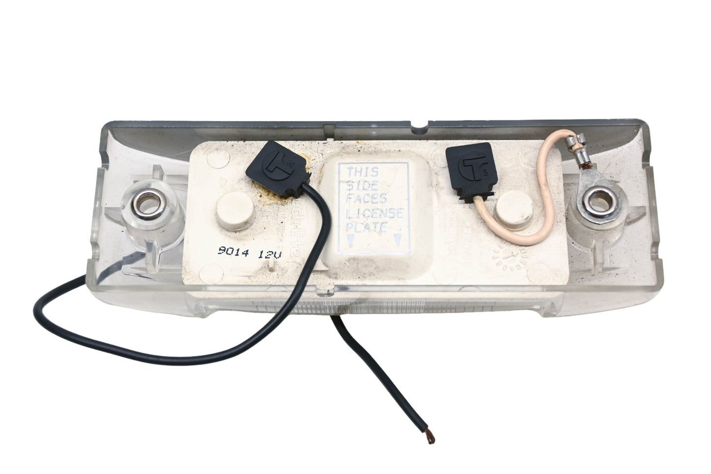 Truck-Lite 21204C, 9014 Clear License Plate Lamp Assembly