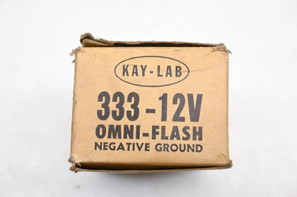 Kay-Lab 333-12V Omni-Flash Negative Ground Flasher Kit NOS