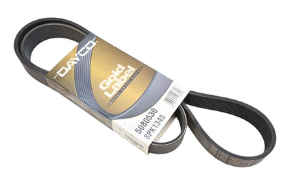 Dayco 5080530, 8PK1345 Gold Label Diesel Grade Belt NOS