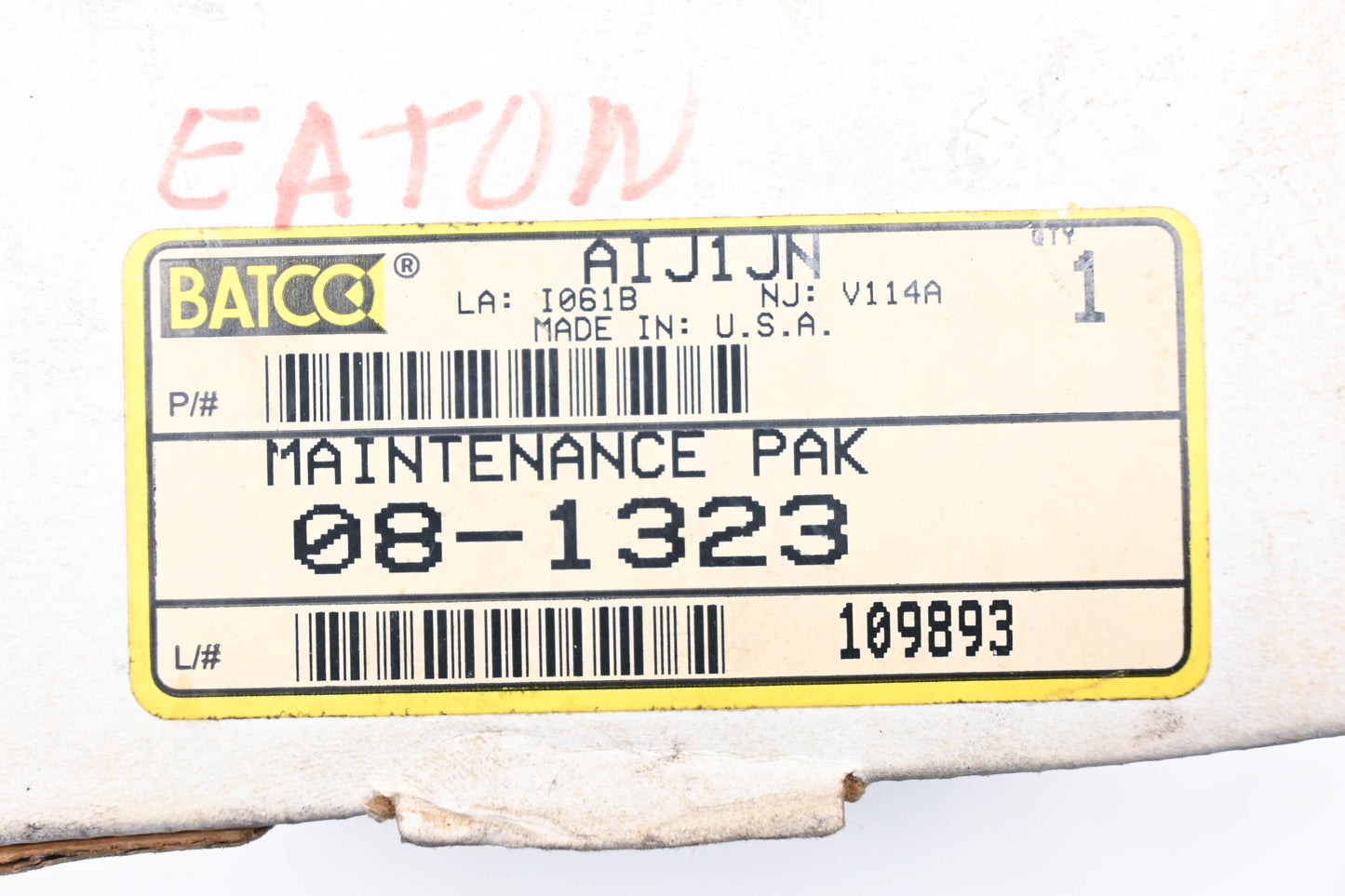 Batco 08-1323 Drum Brake S-Cam Bushing Kit NOS
