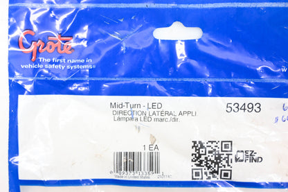 Grote 53493 Amber Side Marker LED Assembly NOS