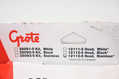 Grote 12113-5 Stainless Steel Tripod Mirror Head NOS