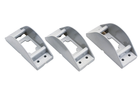 Truck-Lite 12723 Grey Model #12 Marker Mounting Brackets Qty 3 NOS