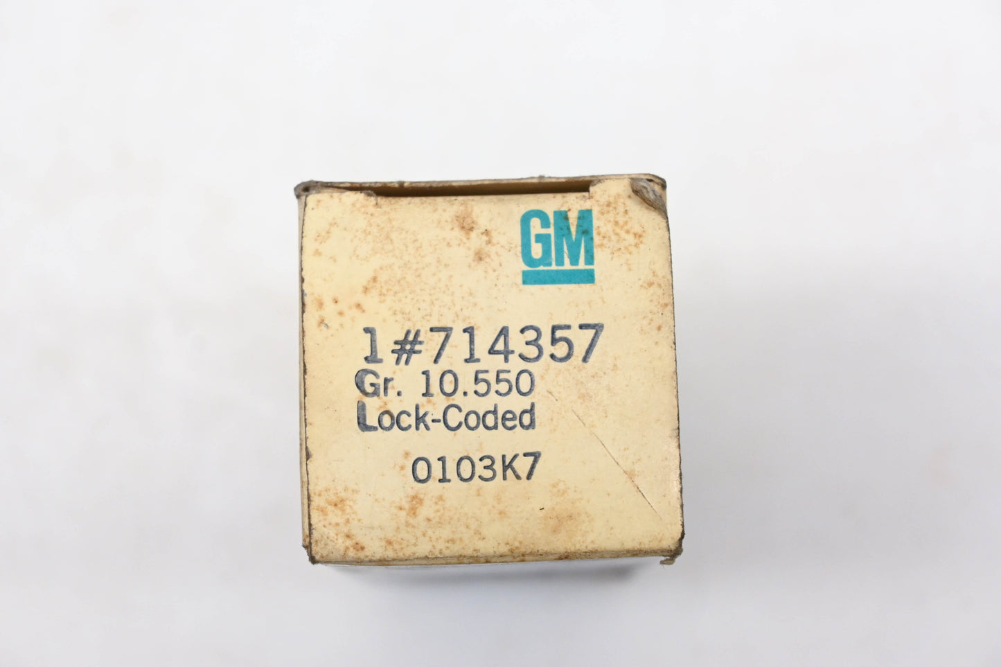 General Motors 714357 Lock Cylinder With Keys NOS
