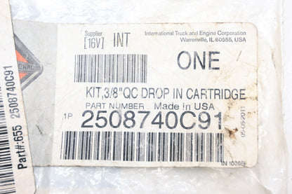 International 2508740C91 QC Drop In Cartridge 3/8" Kit NOS