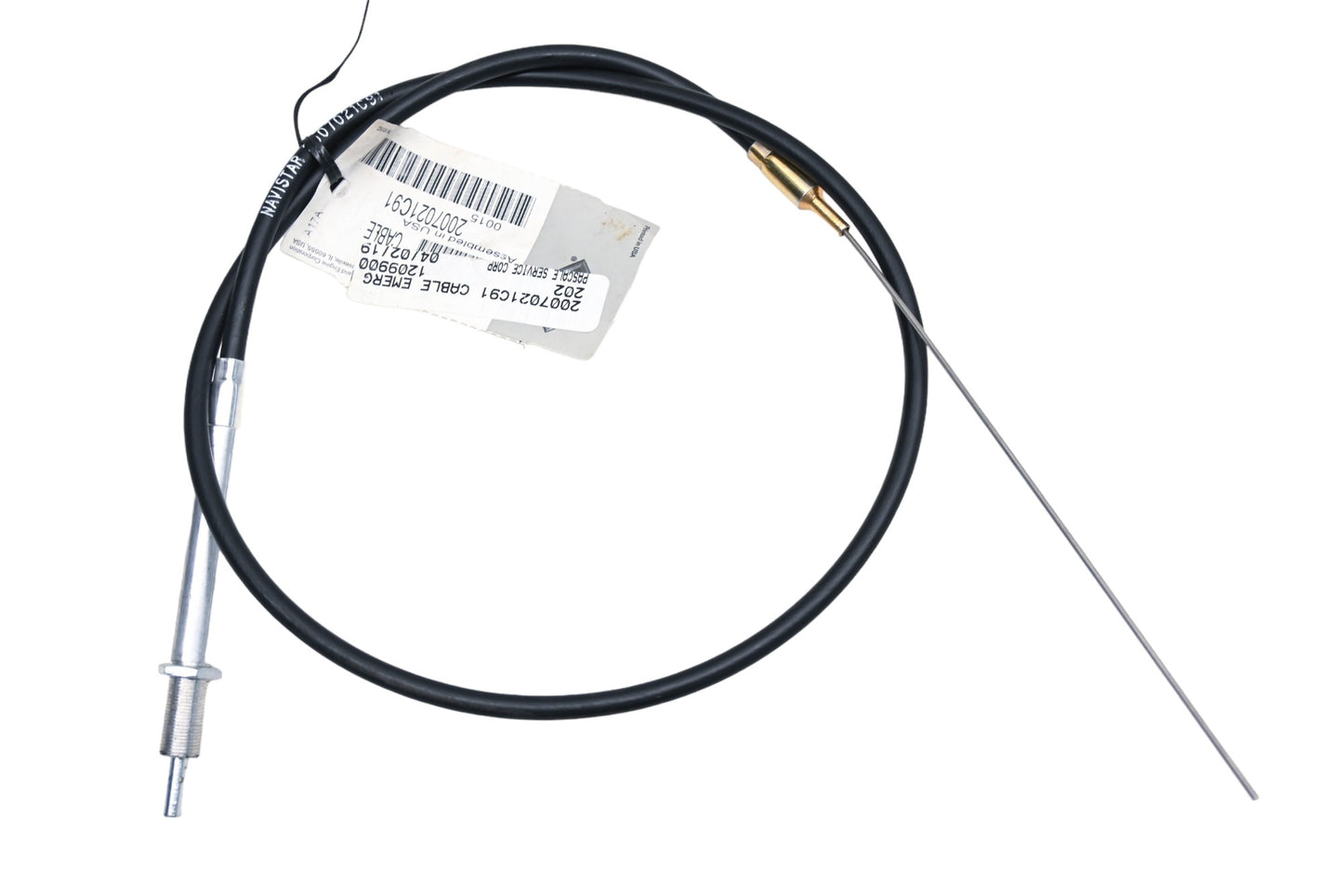International 2007021C91 Emergency Cable 38" NOS