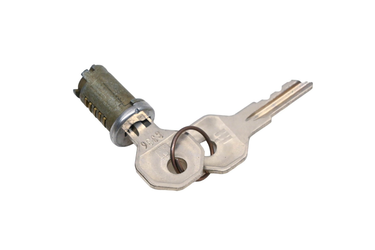 International 86625R91 Lock Cylinder With Keys NOS