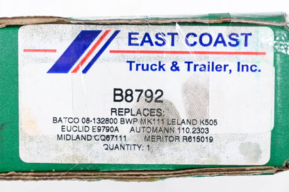 East Coast Truck & Trailer B8792, 08-123800, R615019 Camshaft Repair Kit NOS