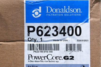 Donaldson P623400 Air Filter Box Assembly NOS