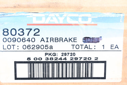 Dayco 80372 Air Brake 3/8"ID x 13' NOS