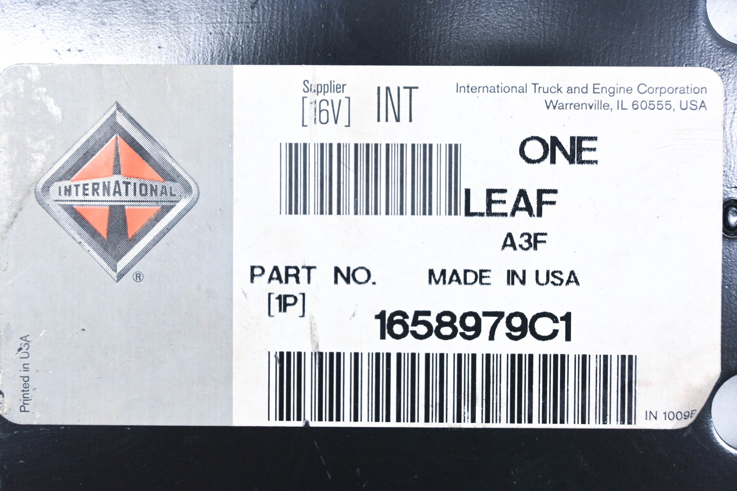 International 1658979C1, 1669151C1 Leaf Hinge Assembly NOS