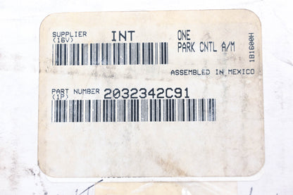 International 2032342C91 Dash Push/Pull Brake Control Valve