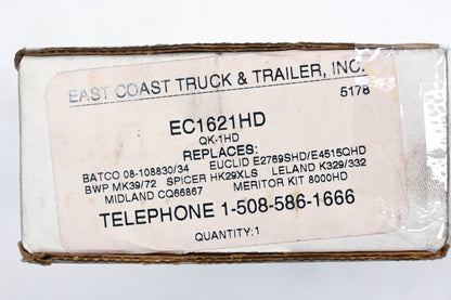 East Coast Truck & Trailer ECNL1621HD, EC-1621, QK-1HD Brake Repair Kit NOS