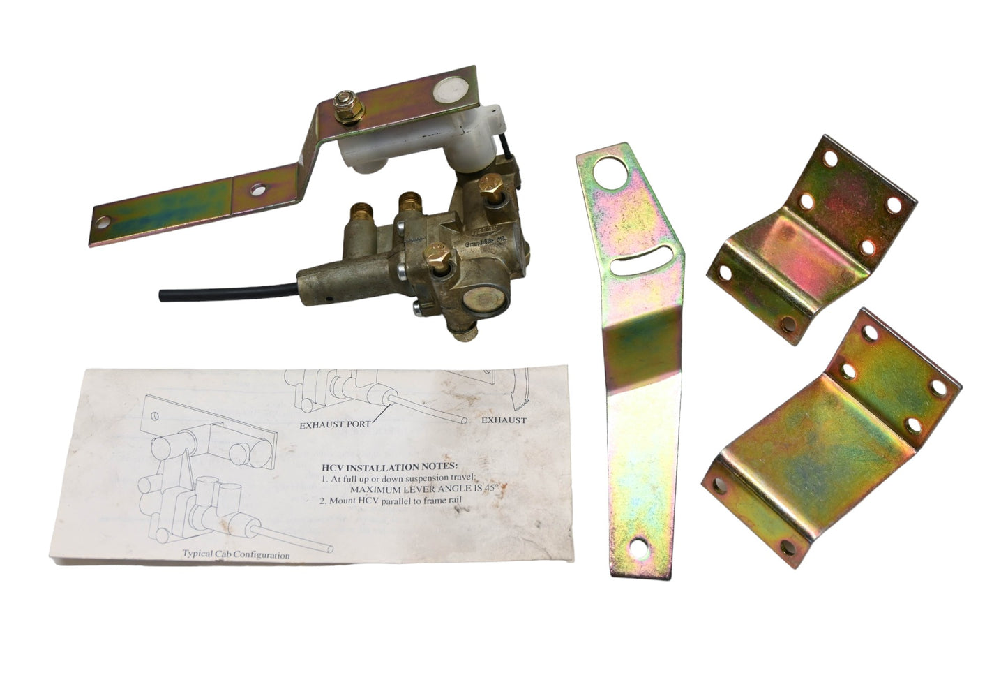 Hadley 450CL, H00450CL, 1054007 Height Control Valve Kit NOS