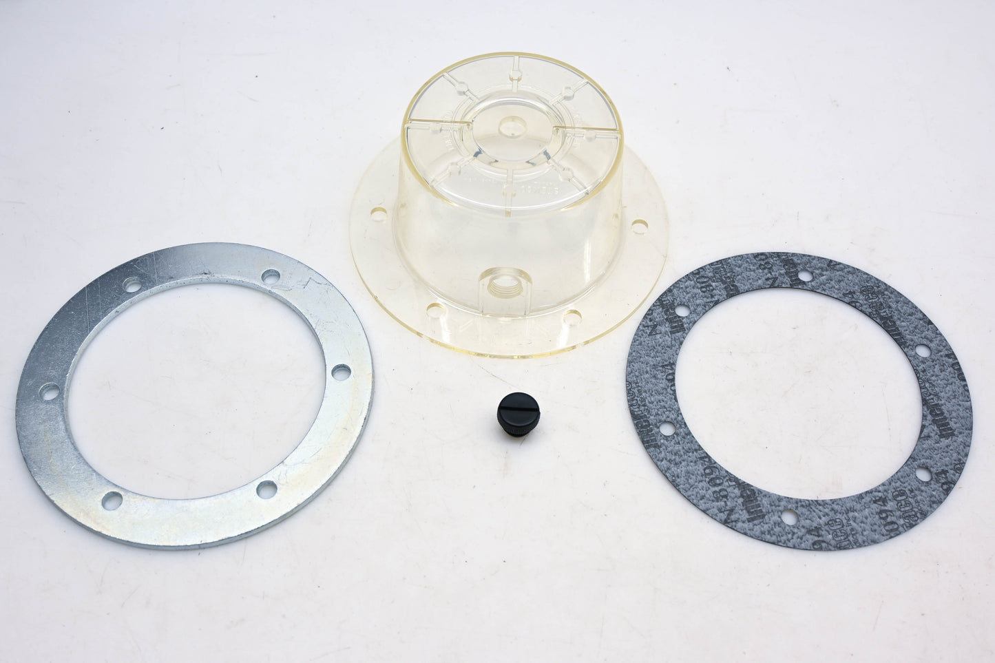 Stemco 640-0001 Clear View Vented Hub Cap Kit NOS