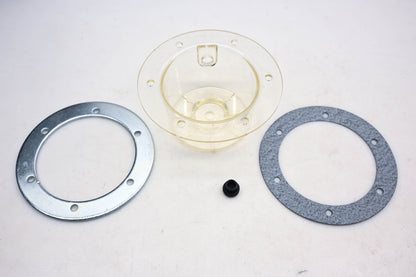 Stemco 640-0001 Clear View Vented Hub Cap Kit NOS