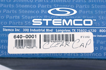 Stemco 640-0001 Clear View Vented Hub Cap Kit NOS