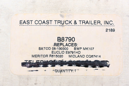 East Coast Truck & Trailer B8790, 08-130300, R615020 Camshaft Repair Kit NOS