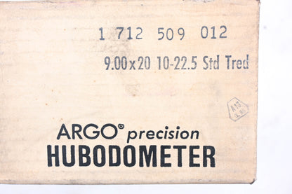 Argo 1712509012, 1 712 509 012 Hubodometer 9-20, 10-22.5 Standard Tread NOS