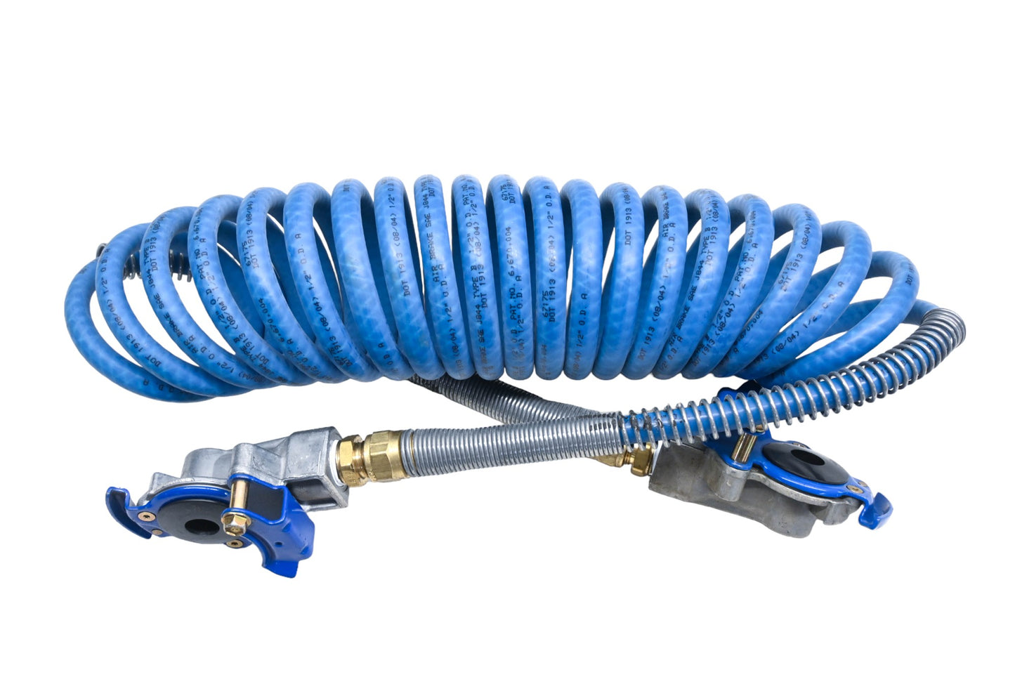 Haldex 67175, 11452 Air Coil 1/2"OD Hose Assembly