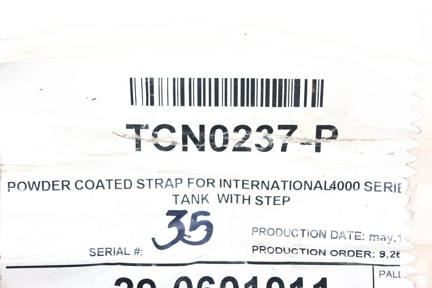 Alltec TCN0237-P, 3533106C3 Fuel Tank Strap With Step Bracket NOS