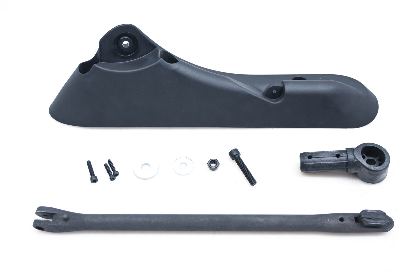 International 2509066C91 Black Passenger Upper Mirror Holder Kit NOS