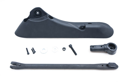 International 2509066C91 Black Passenger Upper Mirror Holder Kit NOS