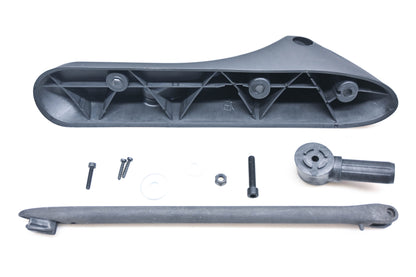 International 2509066C91 Black Passenger Upper Mirror Holder Kit NOS