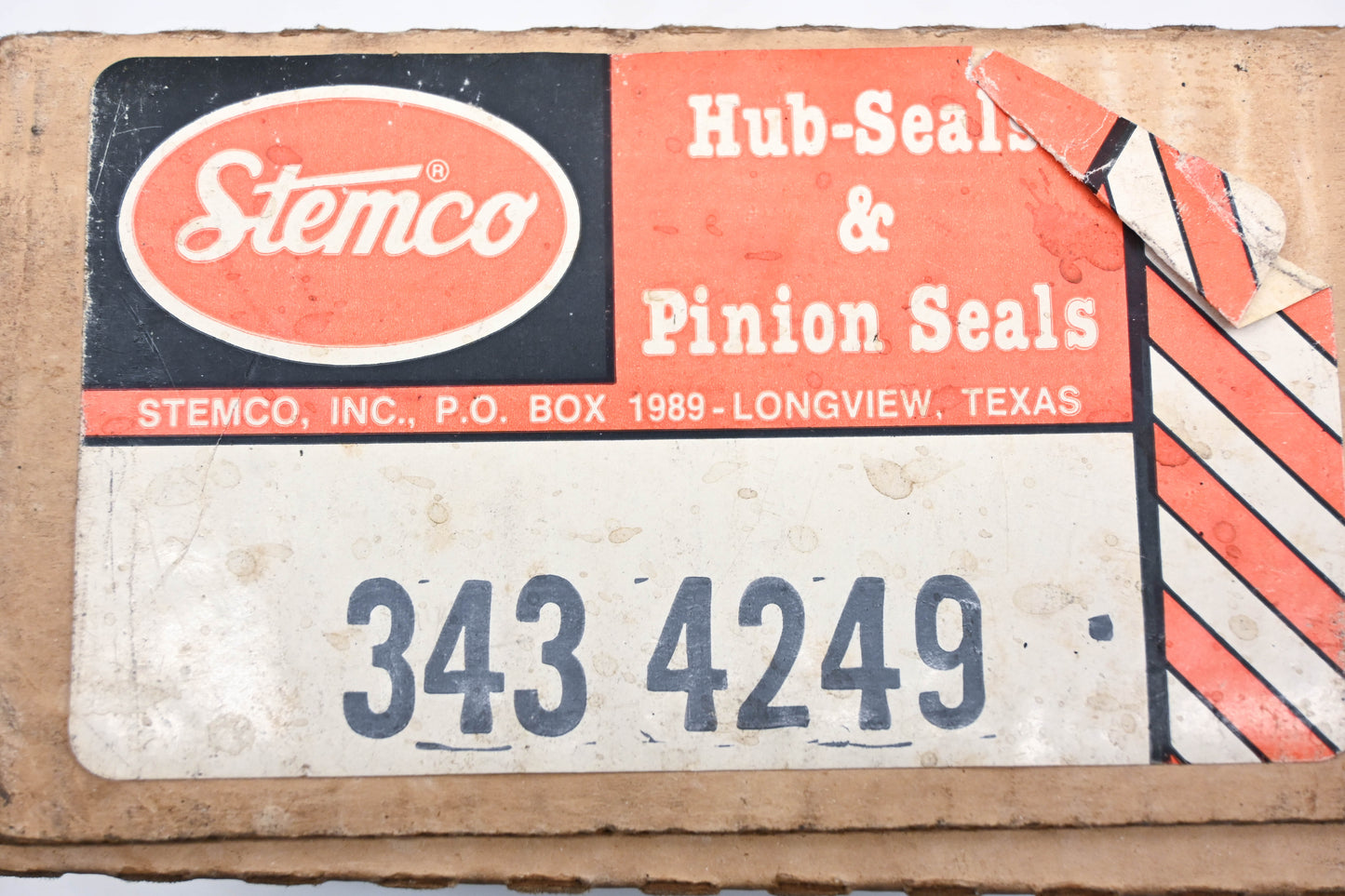 Stemco 343-4249 Vented Hub Cap Cover NOS