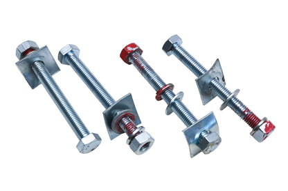 Aftermarket ZH019-72 Hex Head Bolts & Nuts M12-1.5 x 100mm Grade 4.8 Qty 4