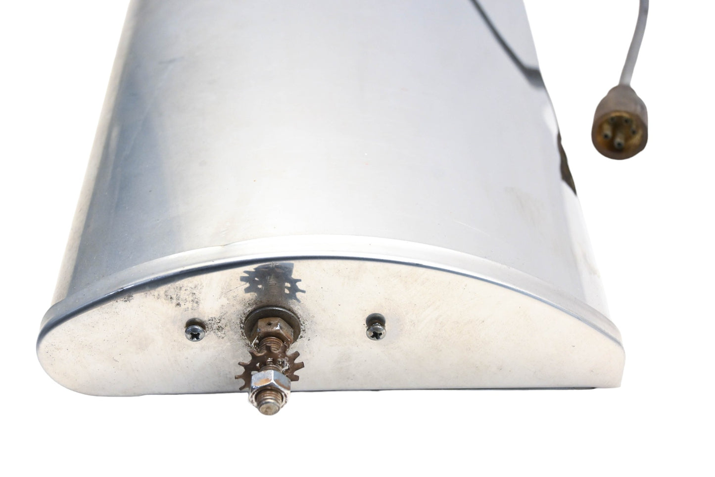 International 53129 Heated Side Mirror 7"x16" Curved Back Assembly