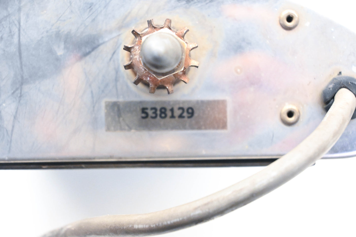 International 53129 Heated Side Mirror 7"x16" Curved Back Assembly