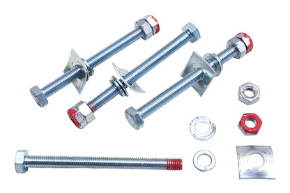 Aftermarket ZC005-4 Hex Head Bolts & Nuts M10-1.5 x 120mm Grade 4.8 Qty 4