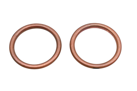 New OEM Honda 18291-MN5-650 Copper Exhaust Gaskets Qty 2 NOS