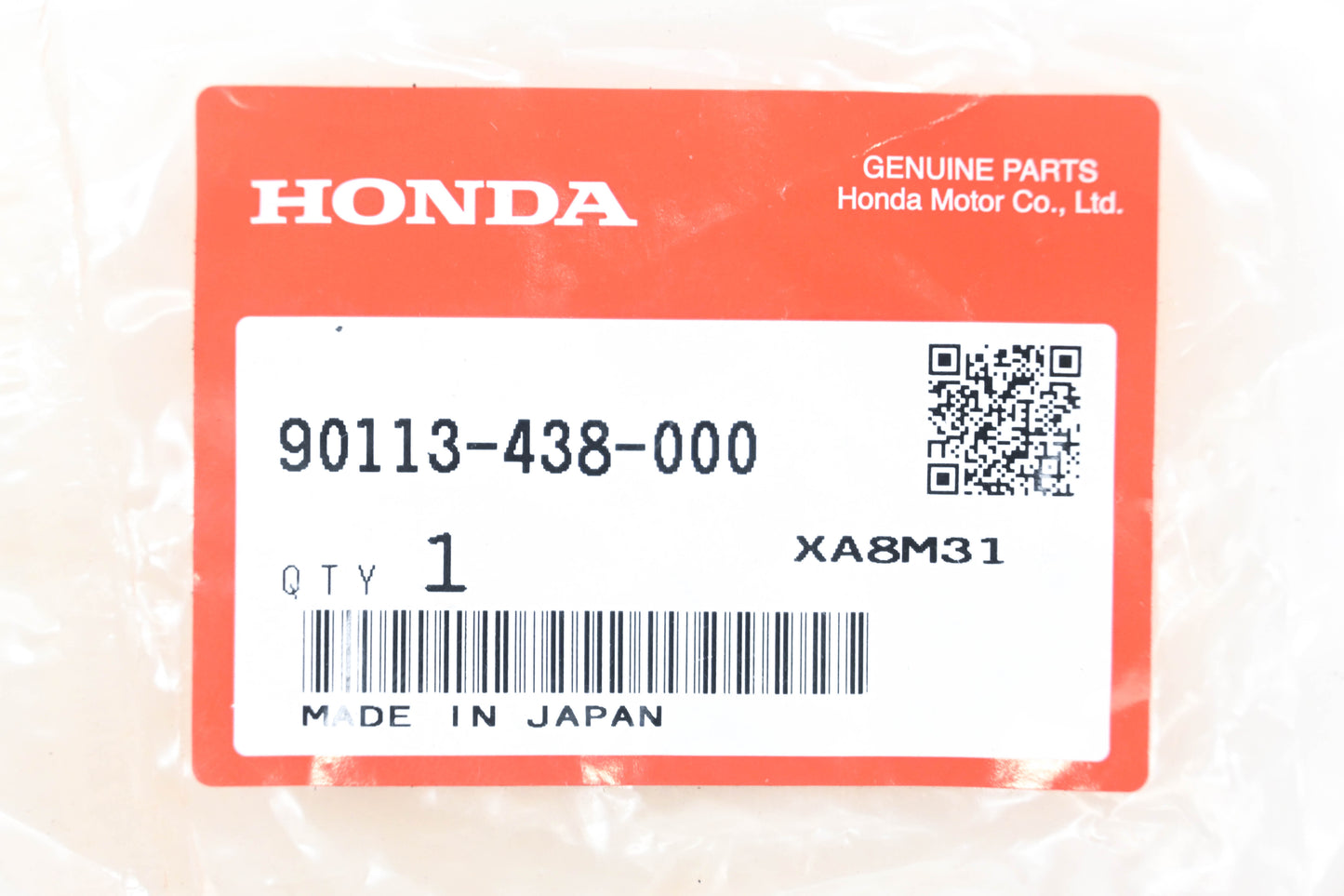 New OEM Honda 90113-438-000 Lever Pivot Bolt NOS