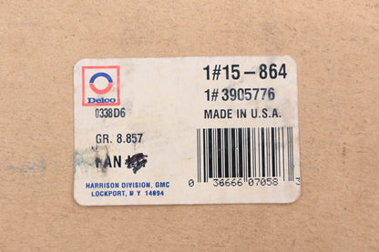 Delco 15-864, 3905776 Heater Blower Fan Wheel NOS