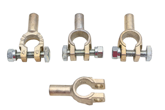 Delco 7492 Battery Terminals Qty 4 NOS