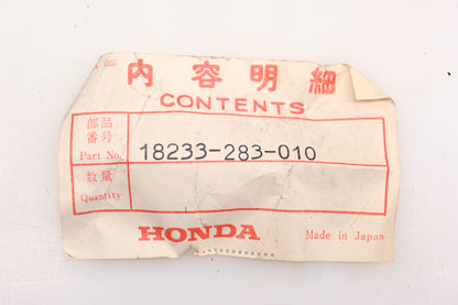 New OEM Honda 18233-283-010 Exhaust Pipe Joint Collar NOS
