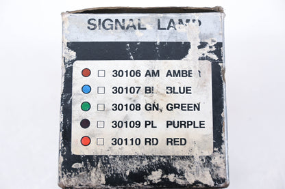 Aftermarket 30107 Blue Signal Lamps Qty 2 NOS