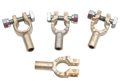 Delco 7492 Battery Terminals Qty 4 NOS