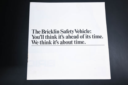 Bricklin DK026-34 Safety Car SV-1 Sale Brochure NOS