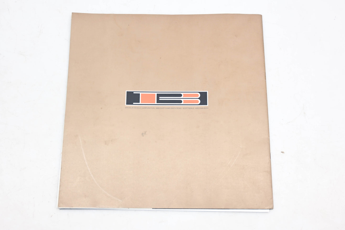 Bricklin DK026-35 1975 Safety Car SV-1 Sales Catalog Brochure NOS