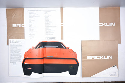 Bricklin DK026-36 1976 Safety Car SV-1 Sales Catalog Brochure Qty 5 NOS